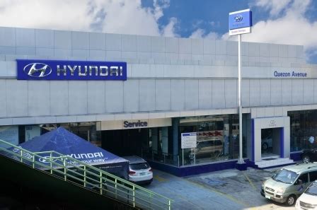 Hyundai in Quezon City, Metro Manila .